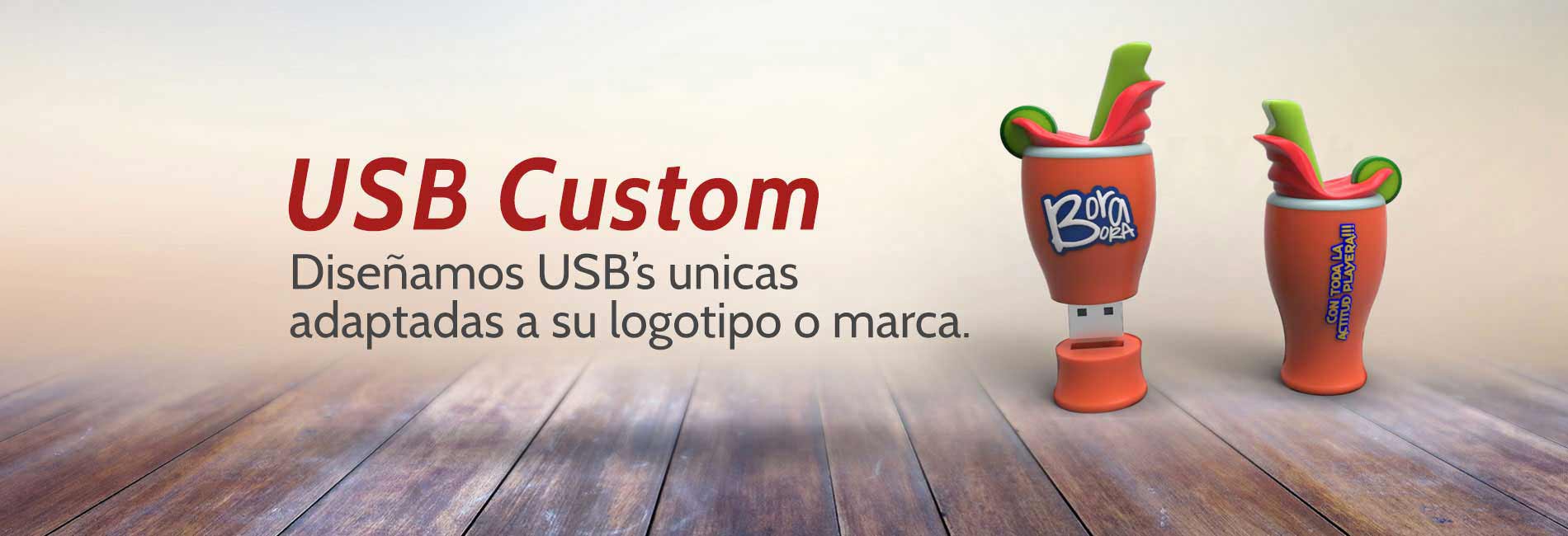 Memorias USB Promocionales Custom