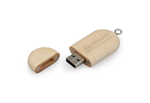USB Promocional de madera.